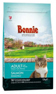 Bonnie Somonlu Yetişkin 1.5 kg Kedi Maması kullananlar yorumlar